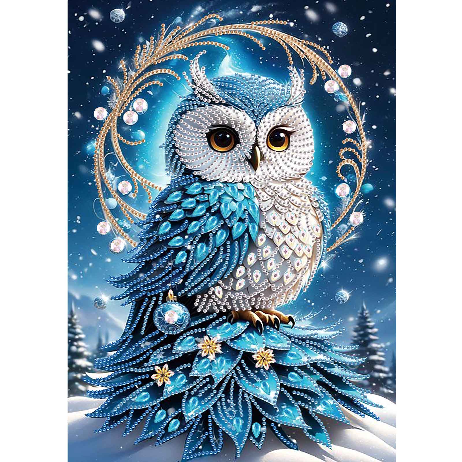 Resin Art Wall - Frameless,Special Shape Diamond Art Painting Kits