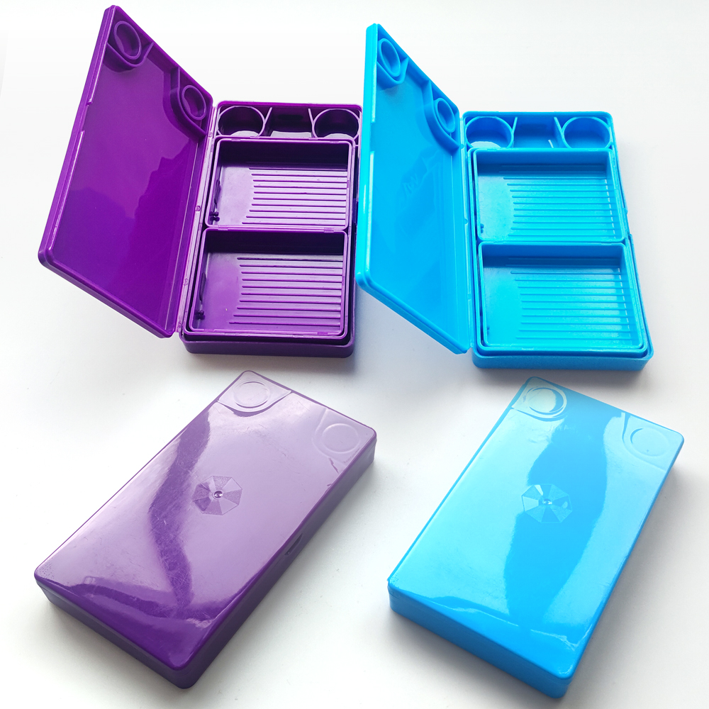 Resin Art Tray - Diamond Painting Tray with Lid Stackable