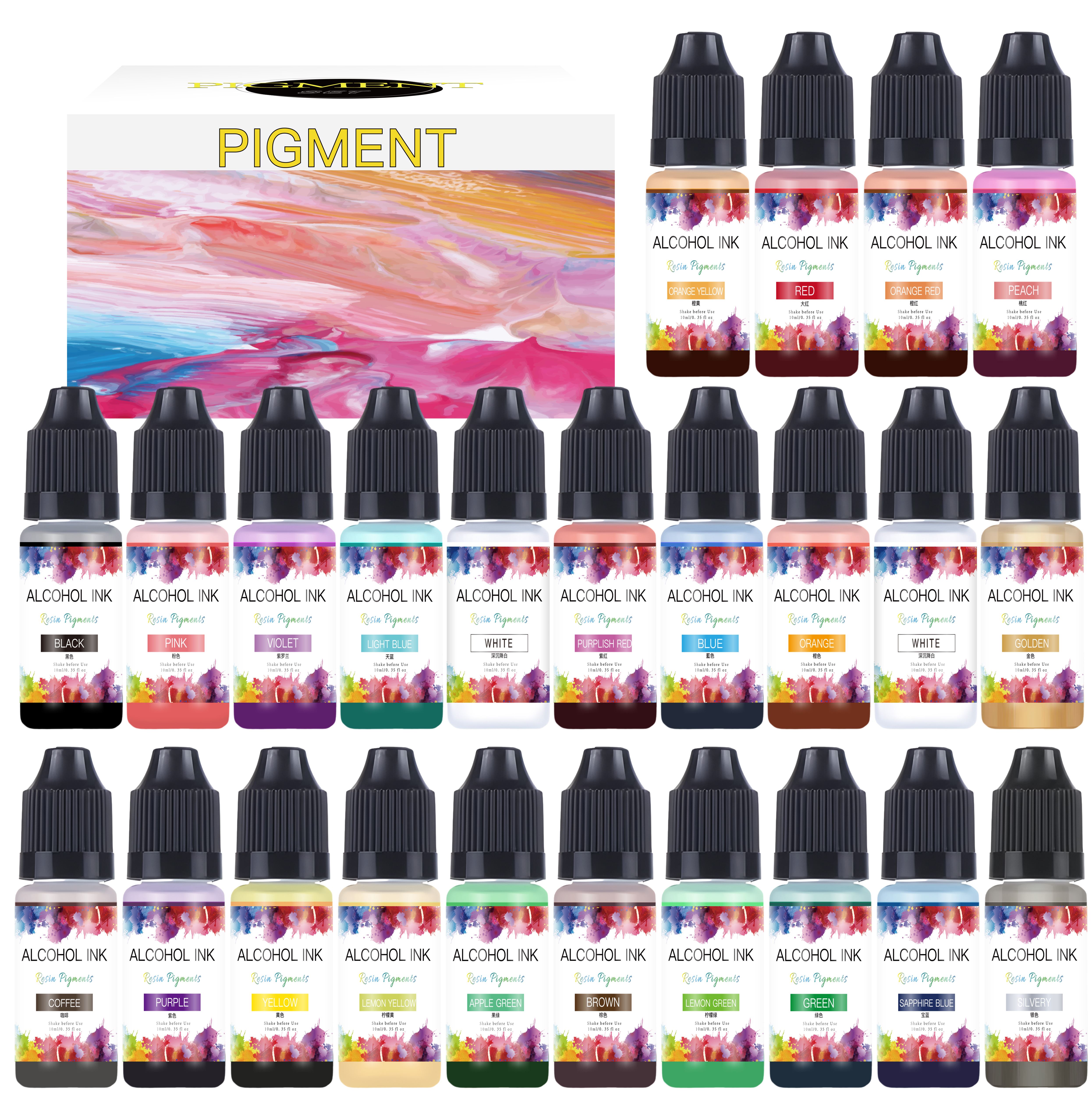 Resin Art Alcohol Ink - 10ml Alcohol Ink Art Epoxy Resin