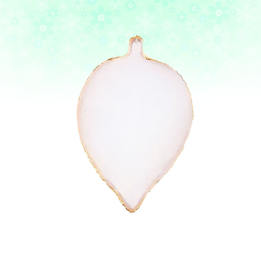 Resin Art Tray - 1Pcs Leaf Shape Resin Nail Palette