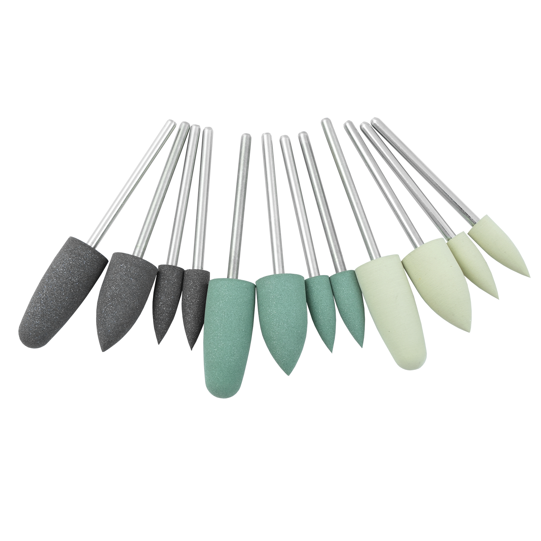 Resin Art Case - 12Pcs/Box Dental Diamond Polisher Burs Resin