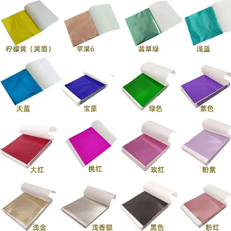 Resin Art For Anniversary Gift - 100Pcs 9Cm Individually Packaged Imitation Gold