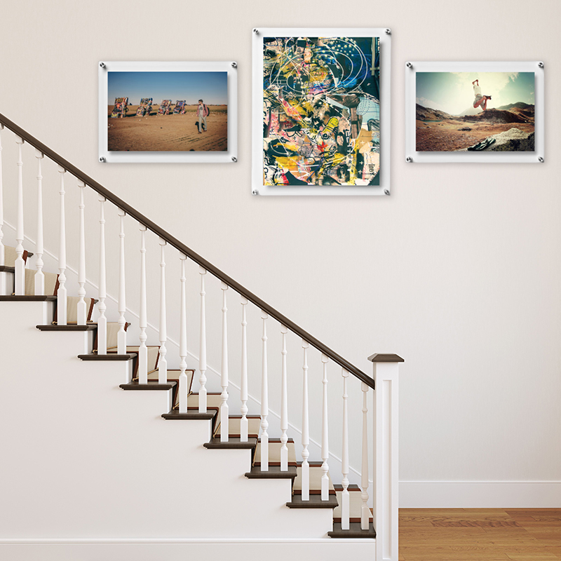 Resin Art For Anniversary Gift - 1Pc Custom Family Photo Acrylic Wall