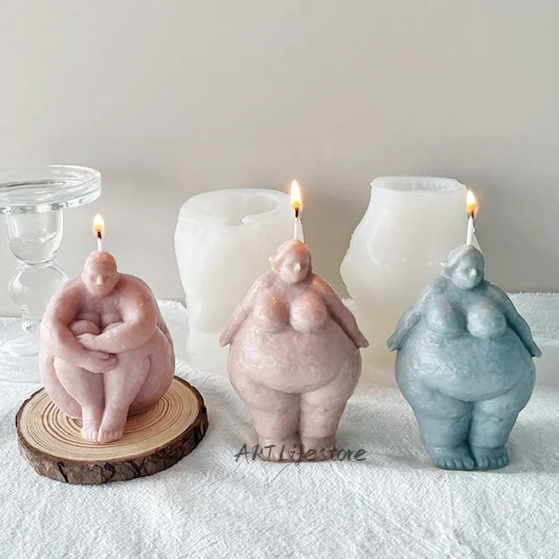 Resin Art Sculptures - DIY Nordic Abstract Human Body Silicone