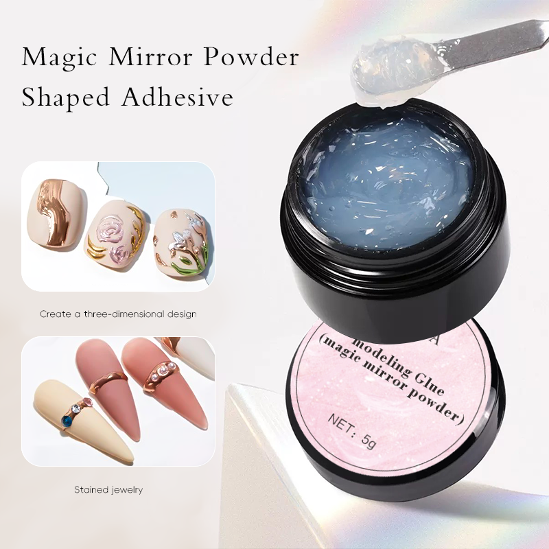 Resin Art Gel - 5ml 3D Clear Nail Gel Mirror