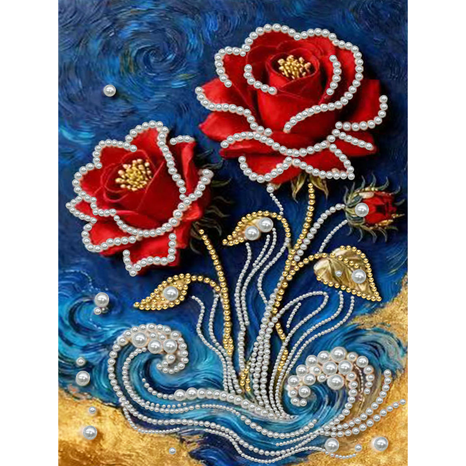Resin Art Frame - DIY Pearl Art Painting for Adults