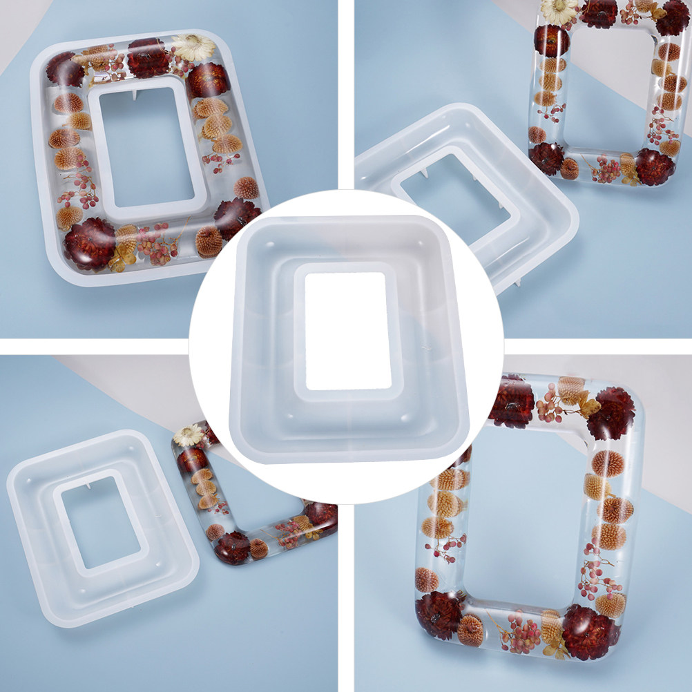Premium Flexible Crystal Clear - Resin Art Frame ulasan dan harga