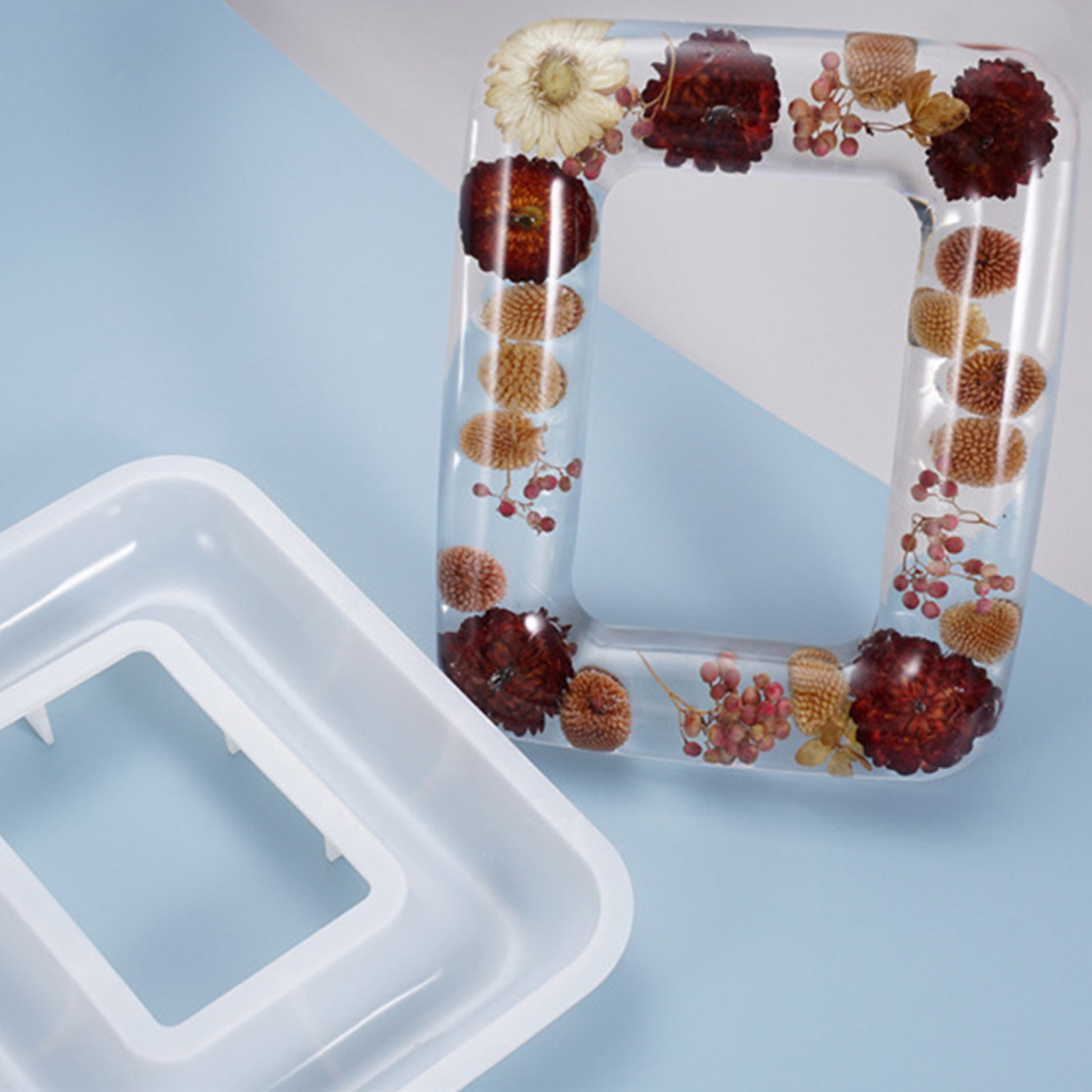 Premium Flexible Crystal Clear - Resin Art Frame ulasan dan harga