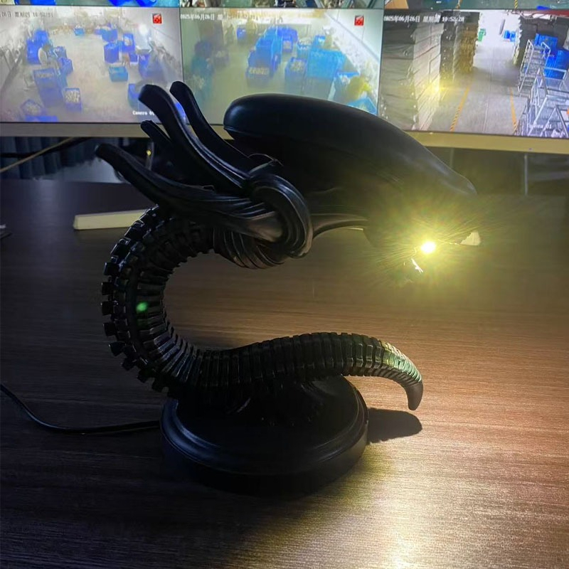 ALIEN LAMPS, Bedroom Home Deco - Resin Art Lamp ulasan dan harga