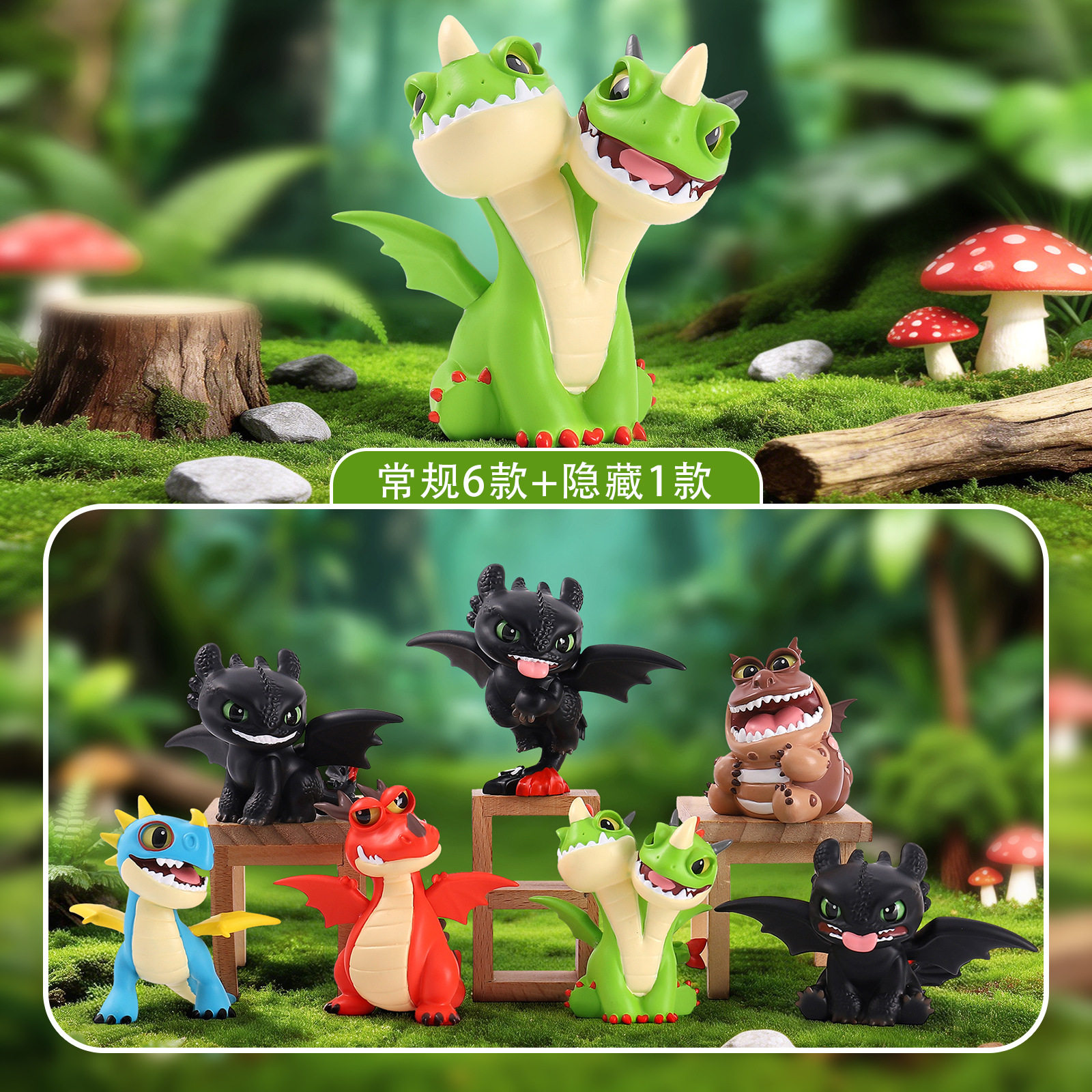【In Stock】Anime Toothless Seri - Resin Art Case ulasan dan harga