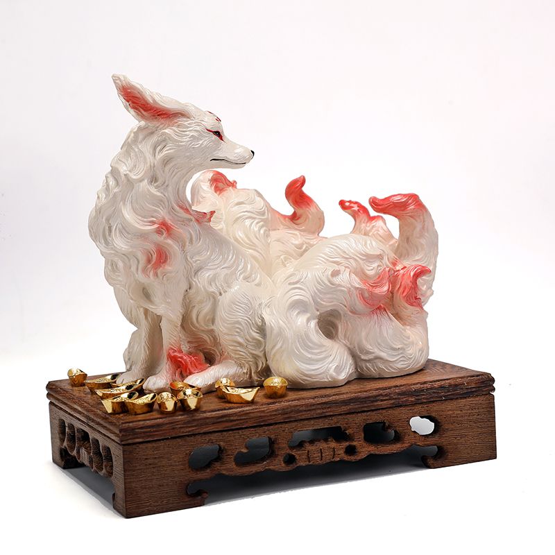 Nine-tailed fox ornaments fox  - Resin Art For Anniversary Gift ulasan dan harga