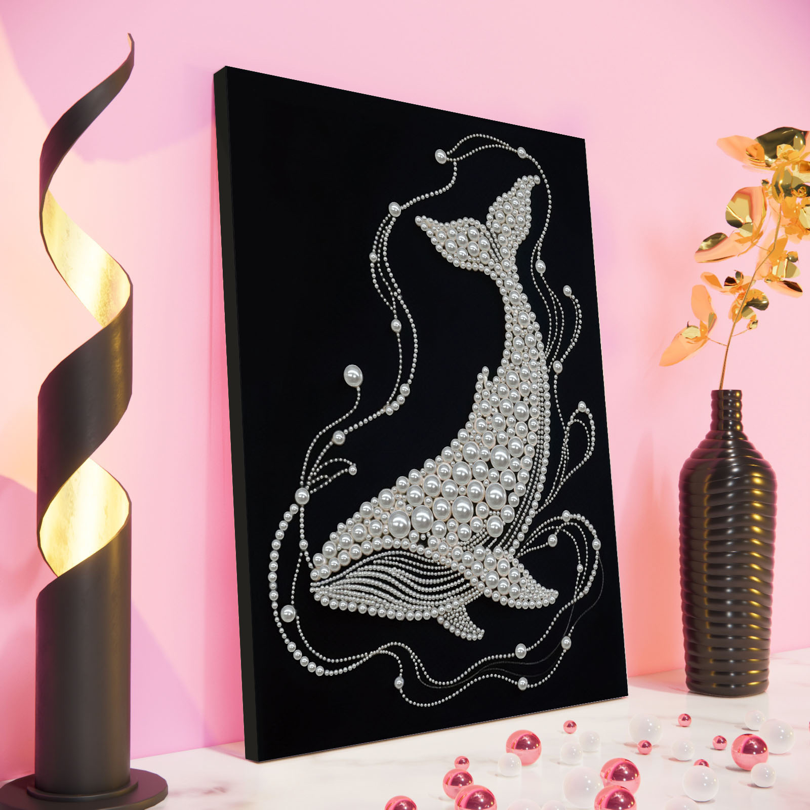 DIY Pearl Art Painting for Adu - Resin Art Frame ulasan dan harga
