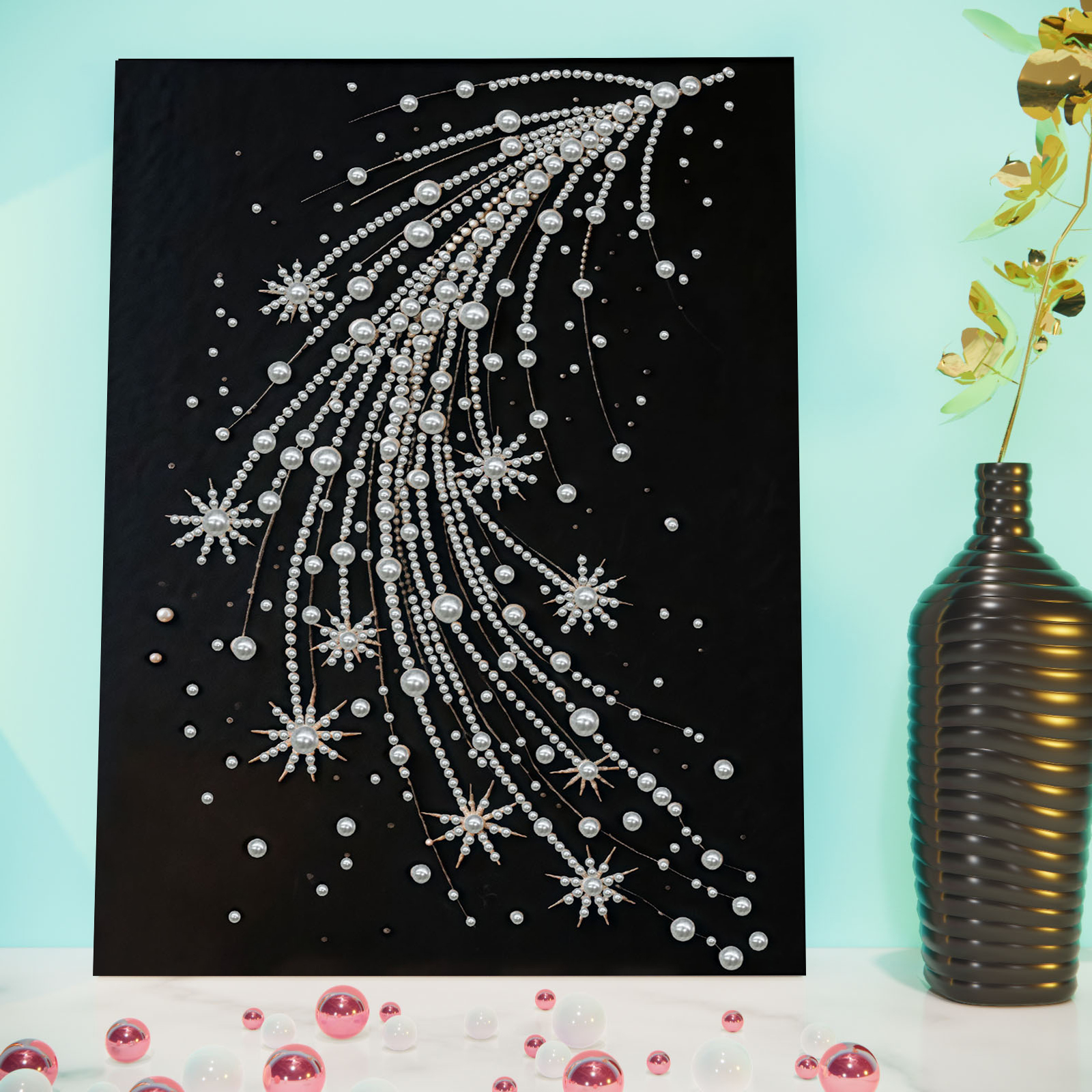 DIY Pearl Art Painting for Adu - Resin Art Frame ulasan dan harga
