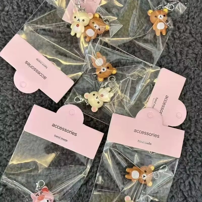 Rilakkuma Keychain Cute Kawaii - Resin Art Keychain ulasan dan harga