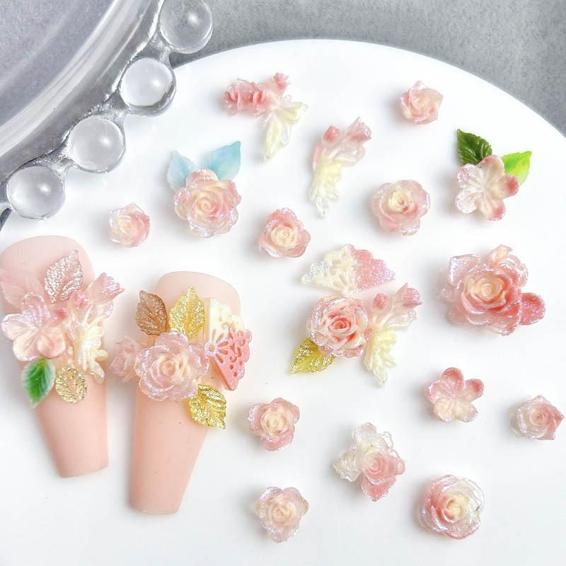 Resin Luminous Rose Camellia N - Resin Art Rose Petals ulasan dan harga