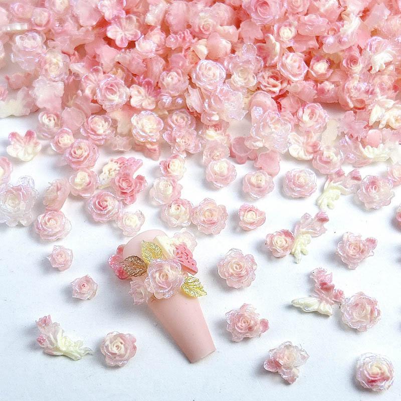 Resin Luminous Rose Camellia N - Resin Art Rose Petals ulasan dan harga
