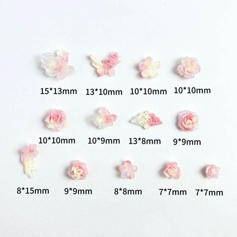 Resin Luminous Rose Camellia N - Resin Art Rose Petals ulasan dan harga