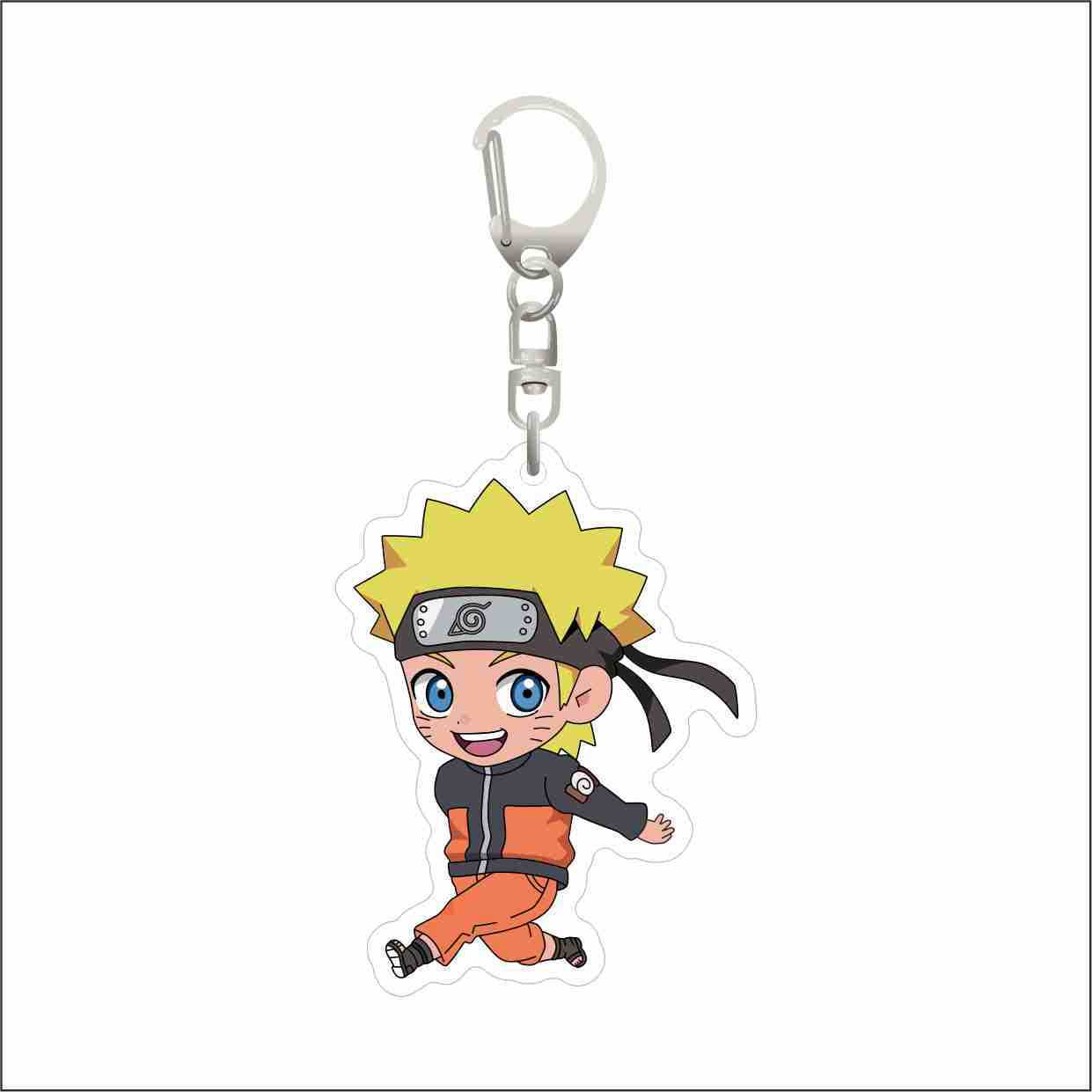 Naruto Anime Akatsuki Uchiha I - Resin Art Keychain ulasan dan harga