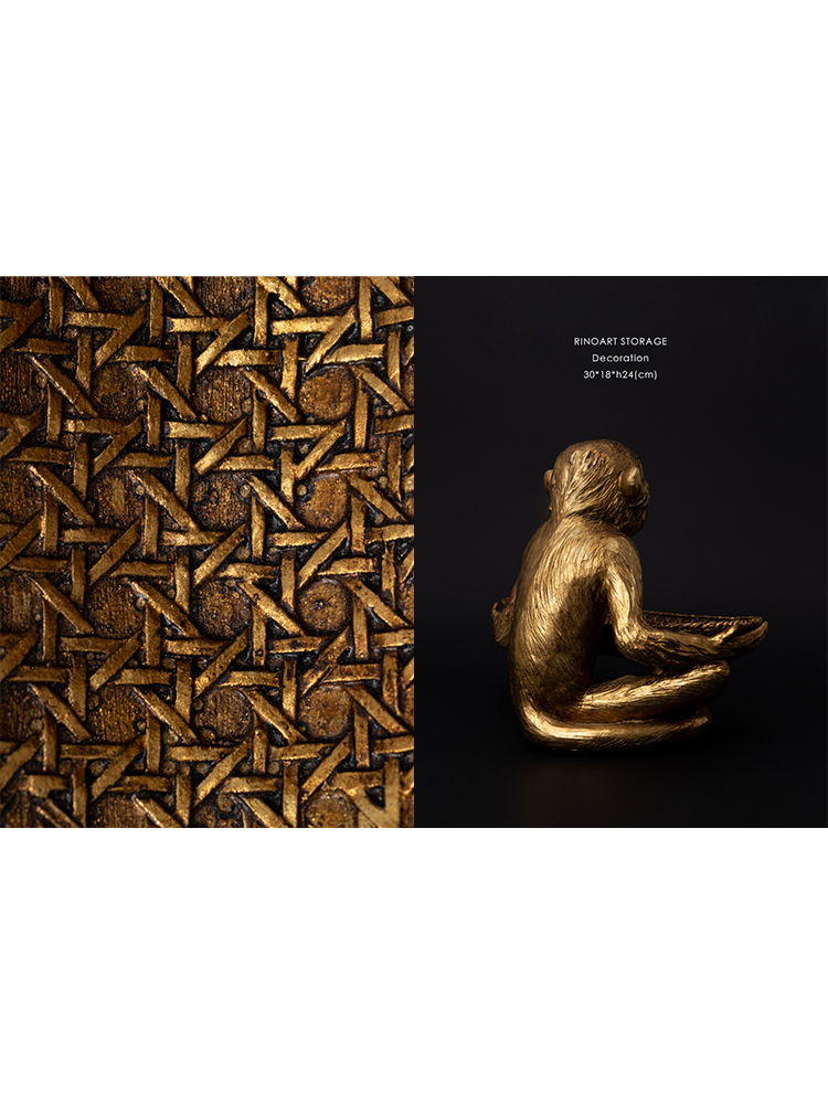 Rino Art Mid-Aged Monkey Jewel - Resin Art Bali ulasan dan harga