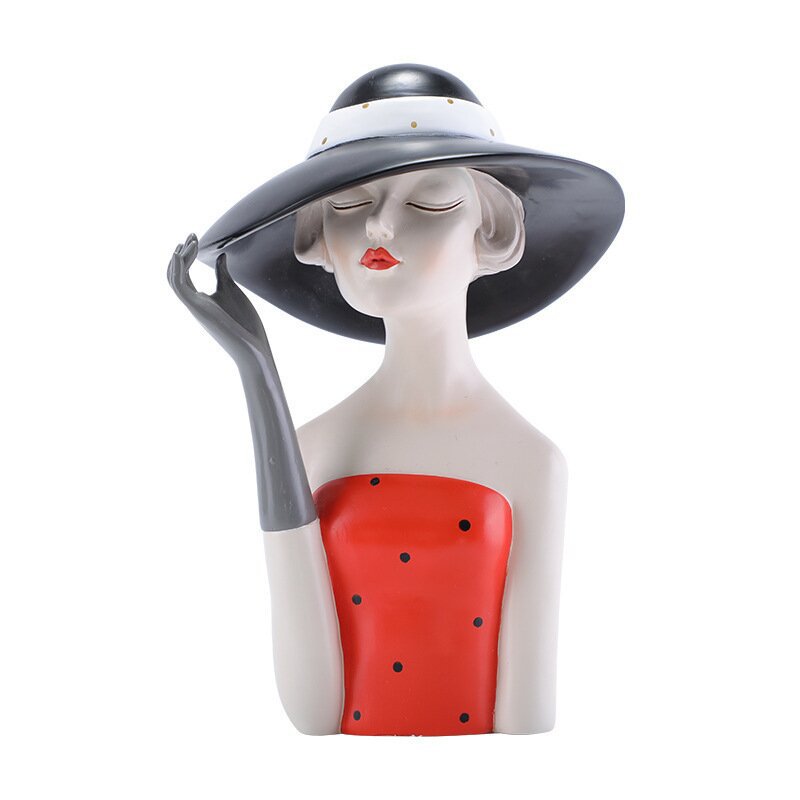 Instagram Style Girl Sculpture - Resin Art Instagram ulasan dan harga