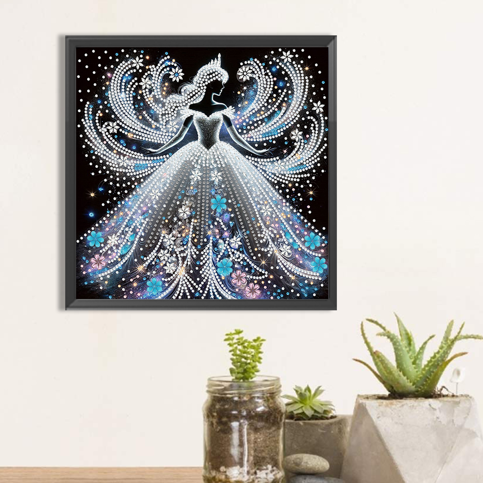 Beauty 5D DIY Diamond Art Pain - Resin Art Wall ulasan dan harga