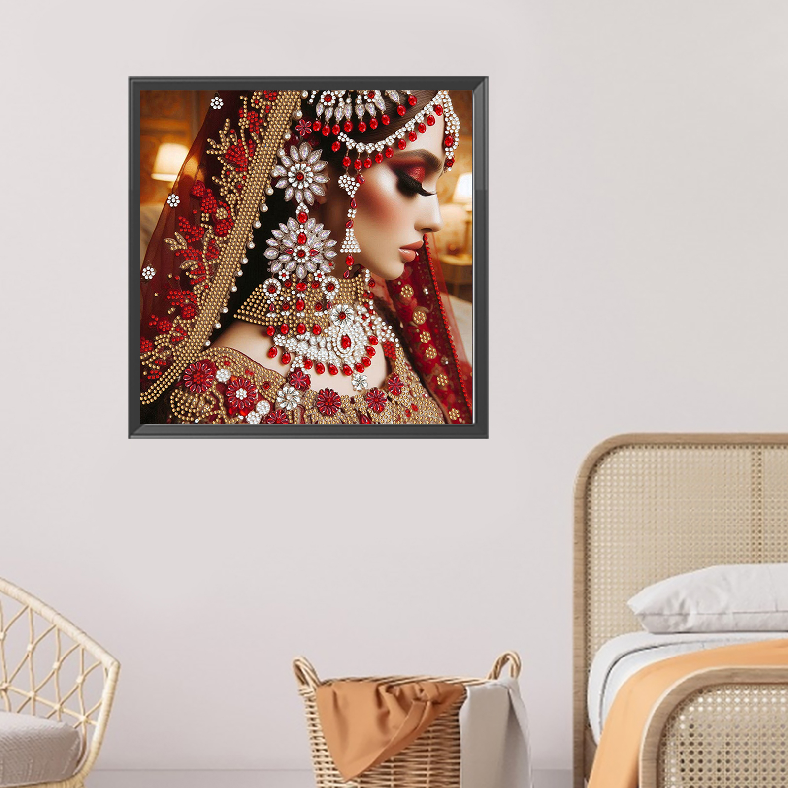 Beauty 5D DIY Diamond Art Pain - Resin Art Wall ulasan dan harga