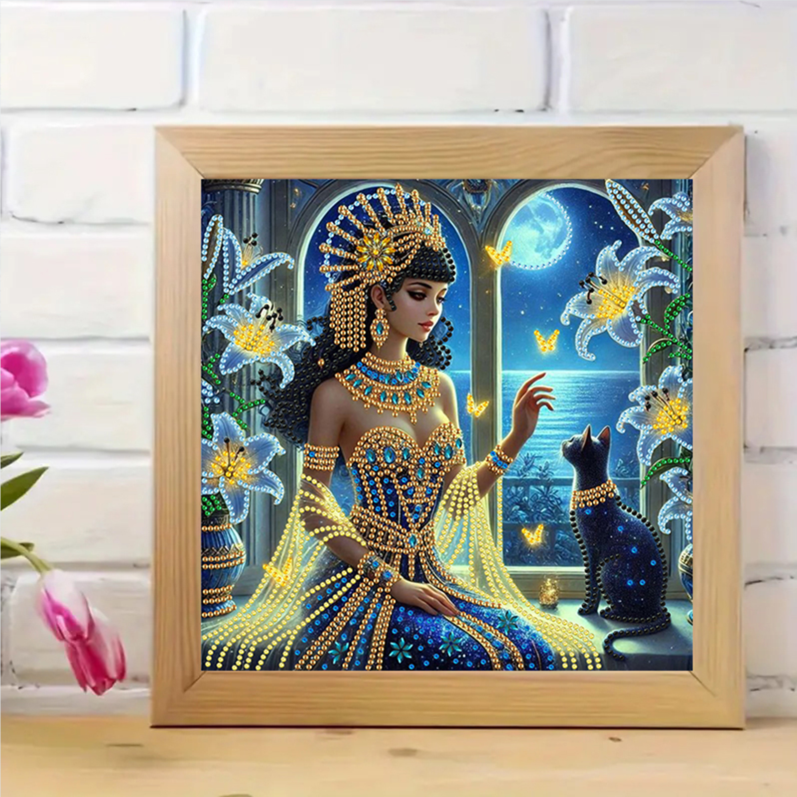 Beauty 5D DIY Diamond Art Pain - Resin Art Wall ulasan dan harga
