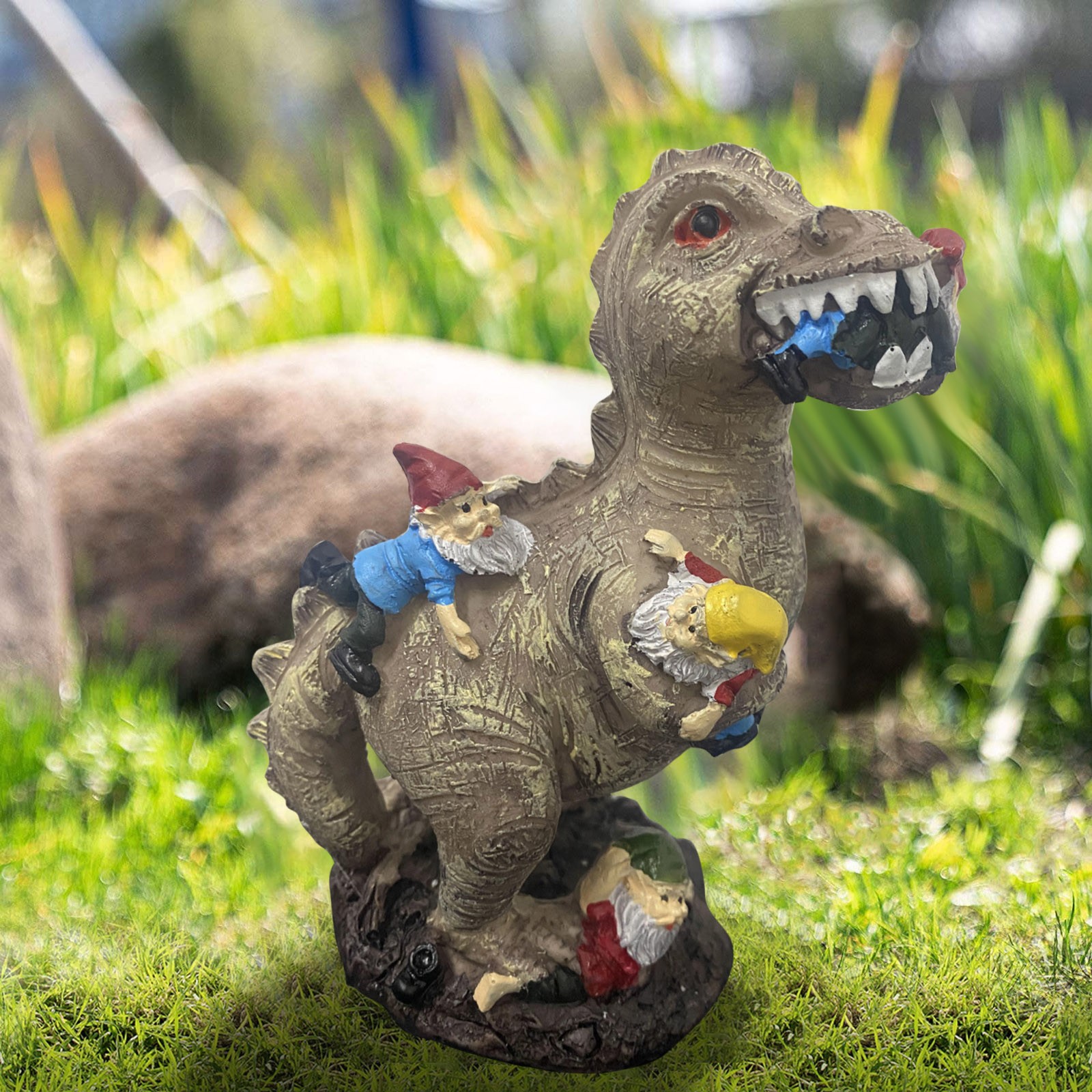 Mischievous Dinosaur Garden Ea - Resin Art Accessories ulasan dan harga