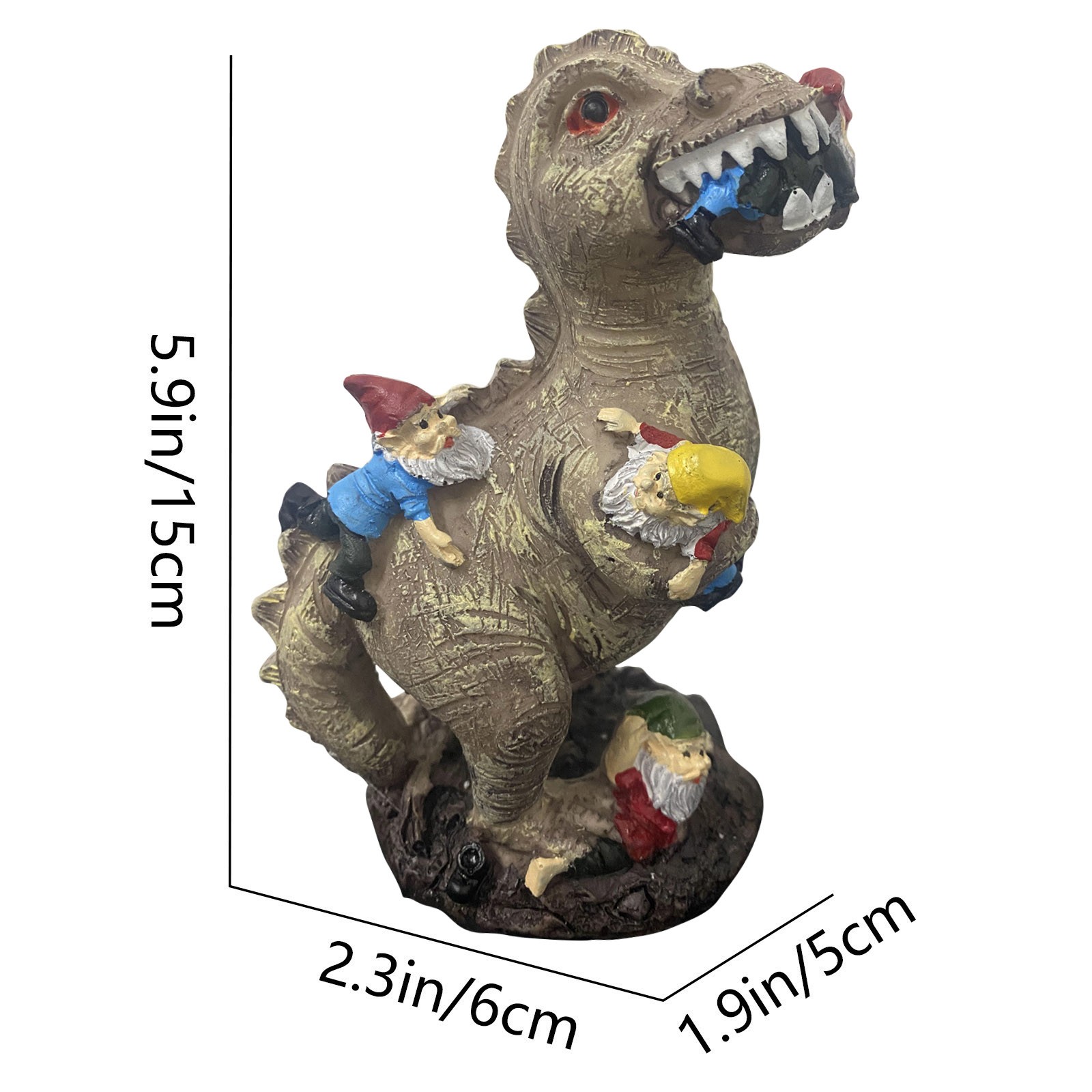 Mischievous Dinosaur Garden Ea - Resin Art Accessories ulasan dan harga