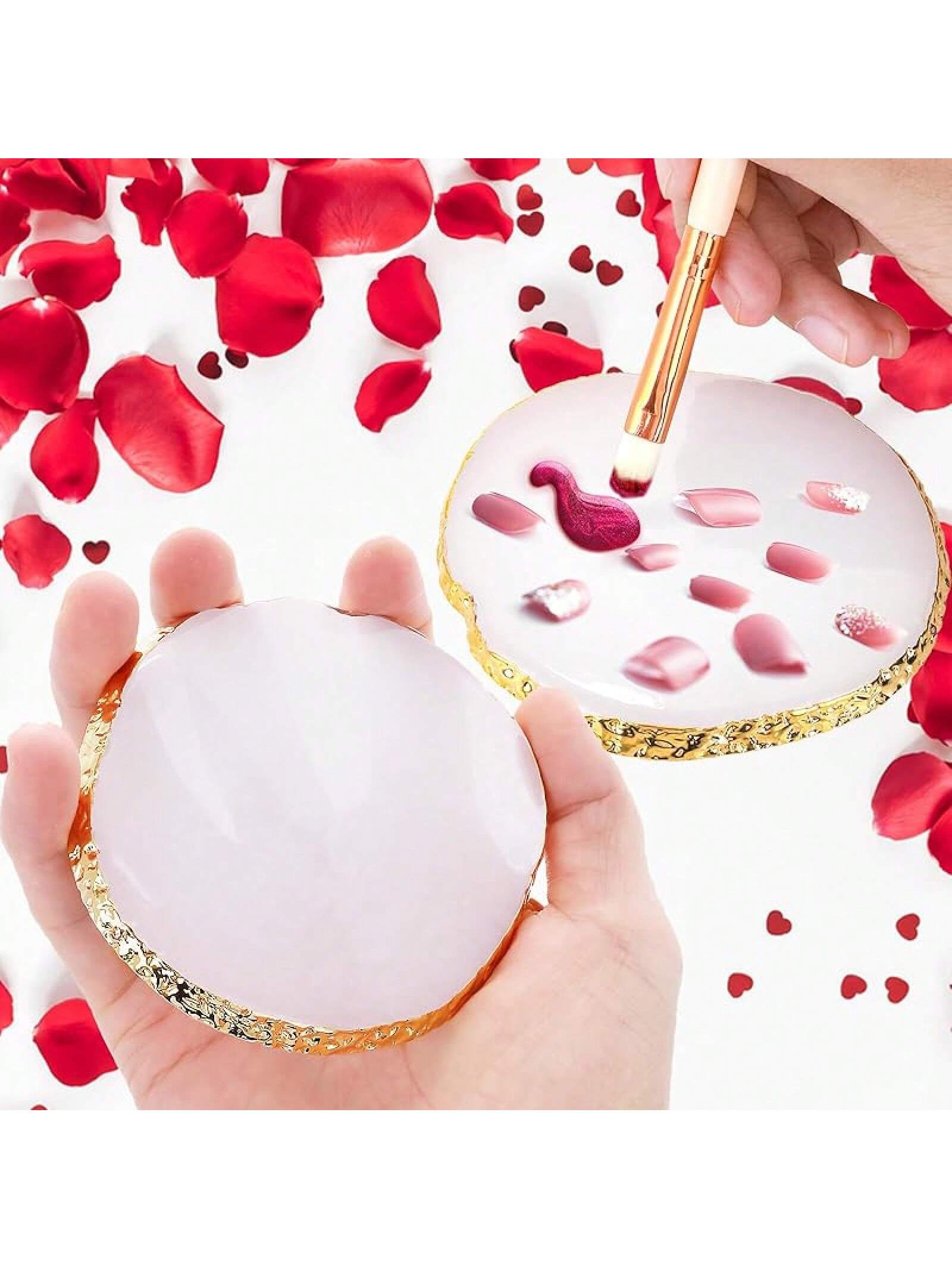 Resin Nail Art Palette, Nail P - Resin Art Tray ulasan dan harga