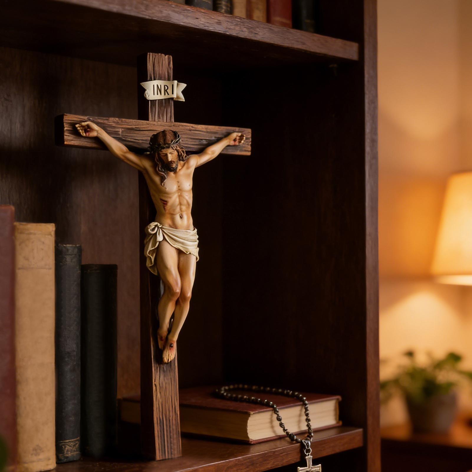 Hand-Painted Jesus Figurine 9. - Resin Art Sculptures ulasan dan harga