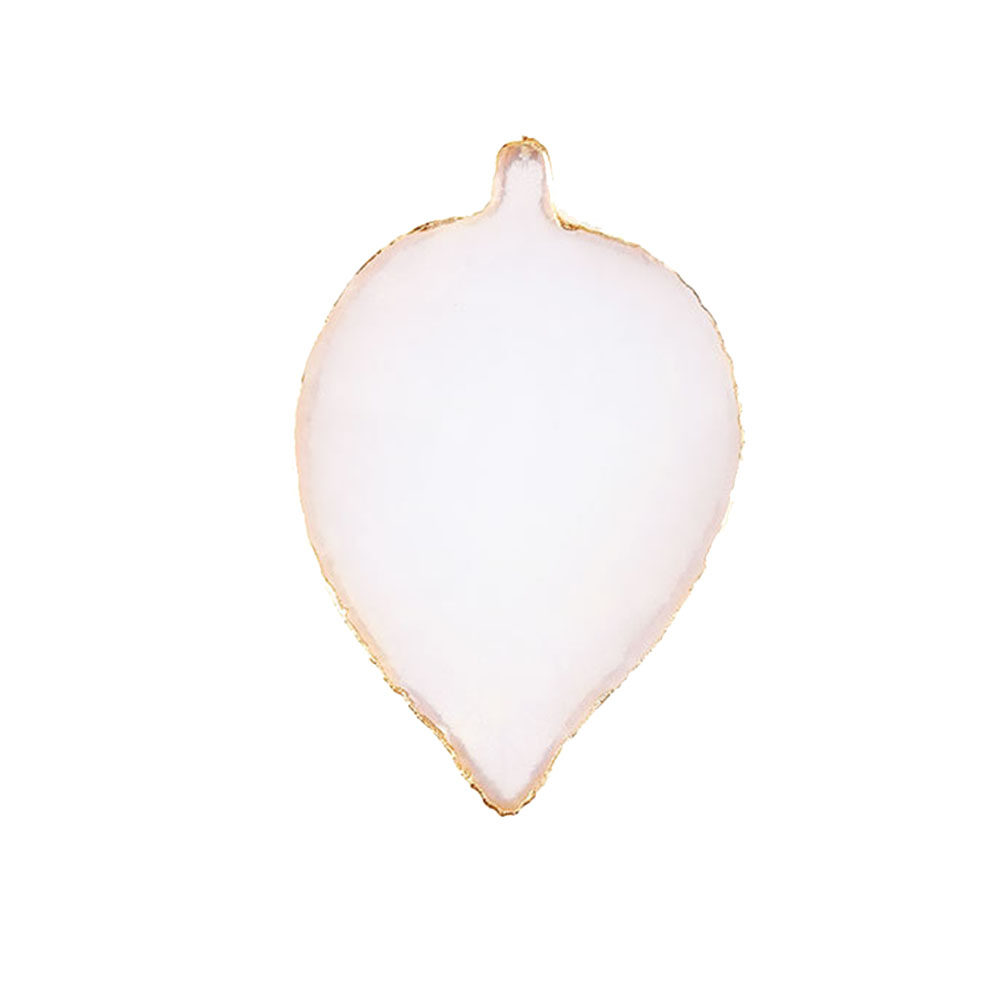 1Pcs Leaf Shape Resin Nail Pal - Resin Art Tray ulasan dan harga