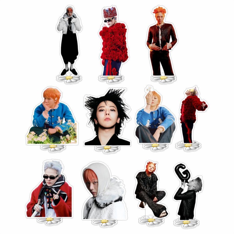 Kpop Star Art Fashion High Tre - Resin Art Keychain ulasan dan harga