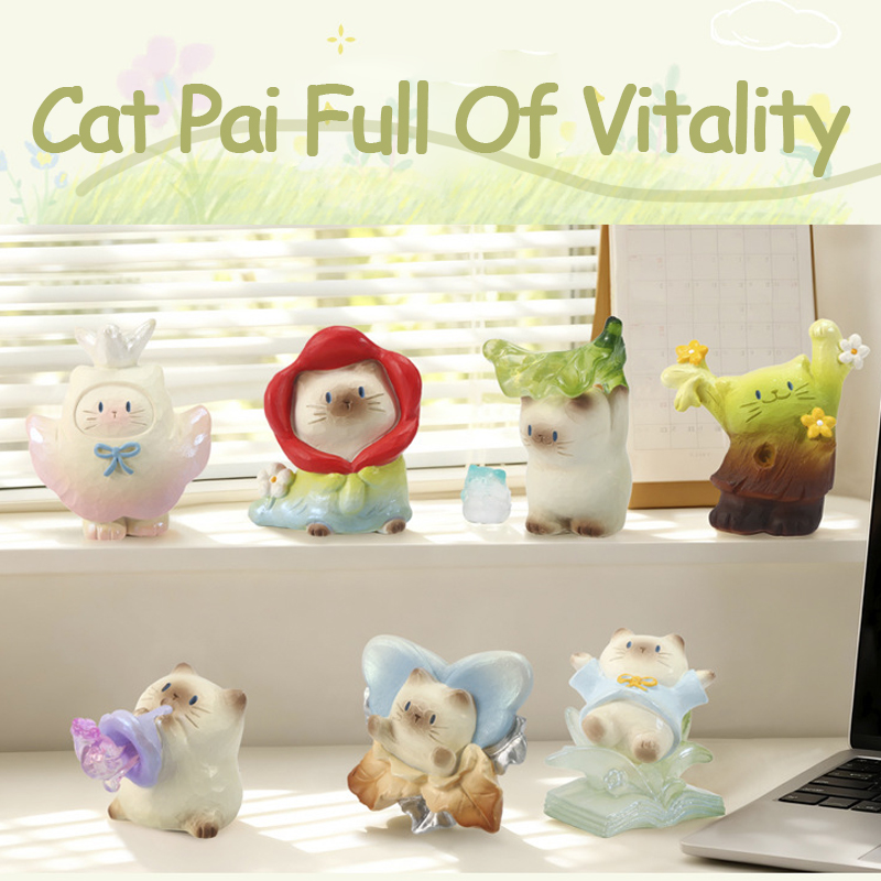 Cat Pai Full Of Vitality Serie - Resin Art Case ulasan dan harga