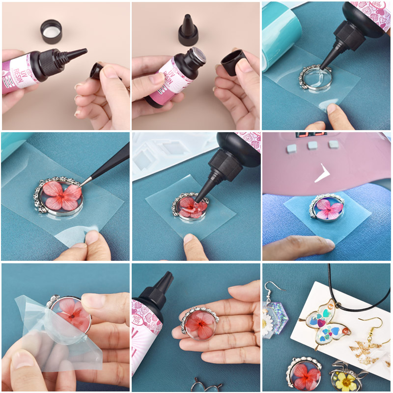 UV Resin Glue Transparent Epox - Resin Art Accessories ulasan dan harga