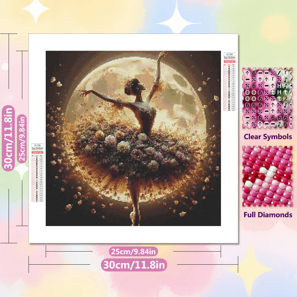 Frameless, DIY 5D Diamond Pain - Resin Art Wall ulasan dan harga