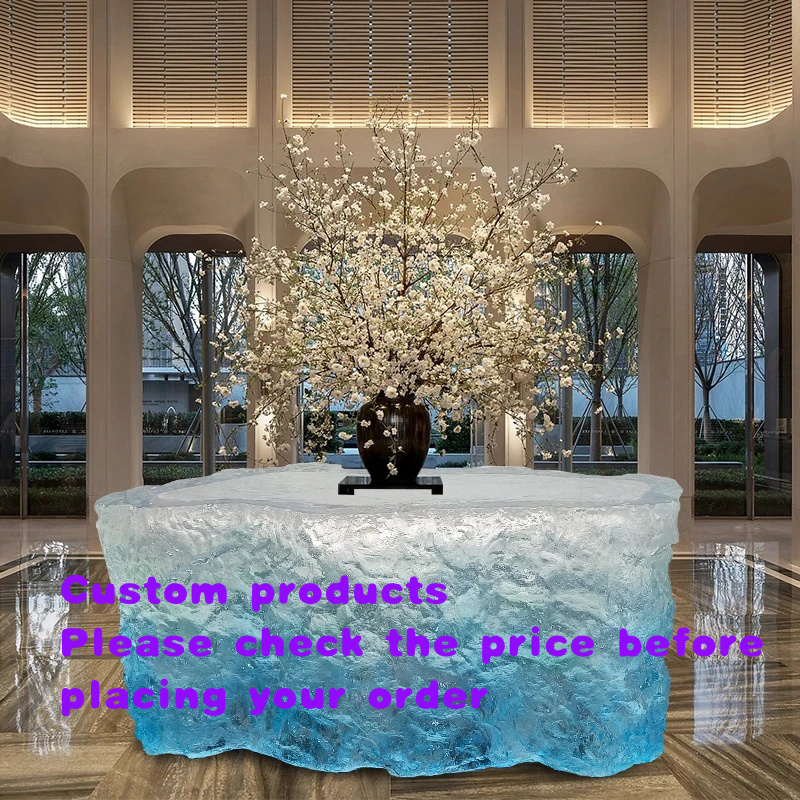 custom.Modern Minimalist Desig - Resin Art Coffee Table ulasan dan harga