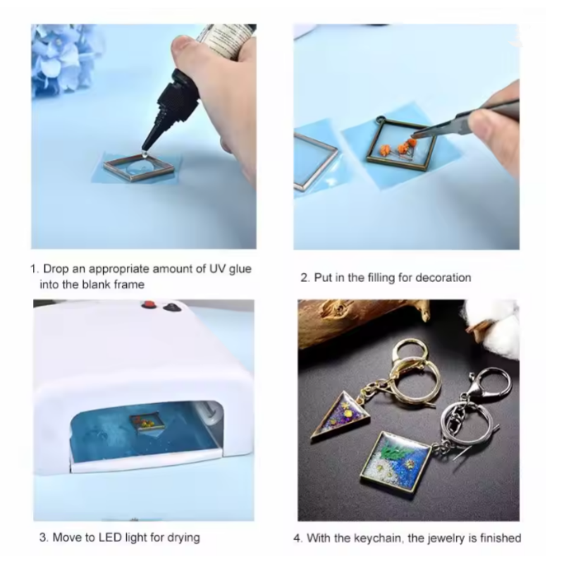 100g UV Resin Clear,Hard,Upgra - Resin Art Accessories ulasan dan harga