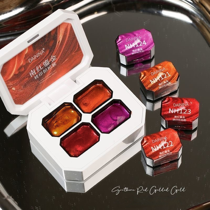 4Colors Black Red Pat Painting - Resin Art Gel ulasan dan harga