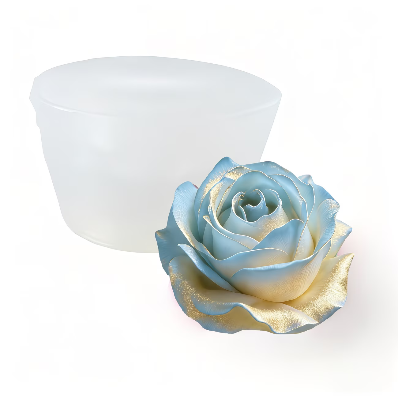 3D Elegant Rose Silicone Mold  - Resin Art Rose Petals ulasan dan harga