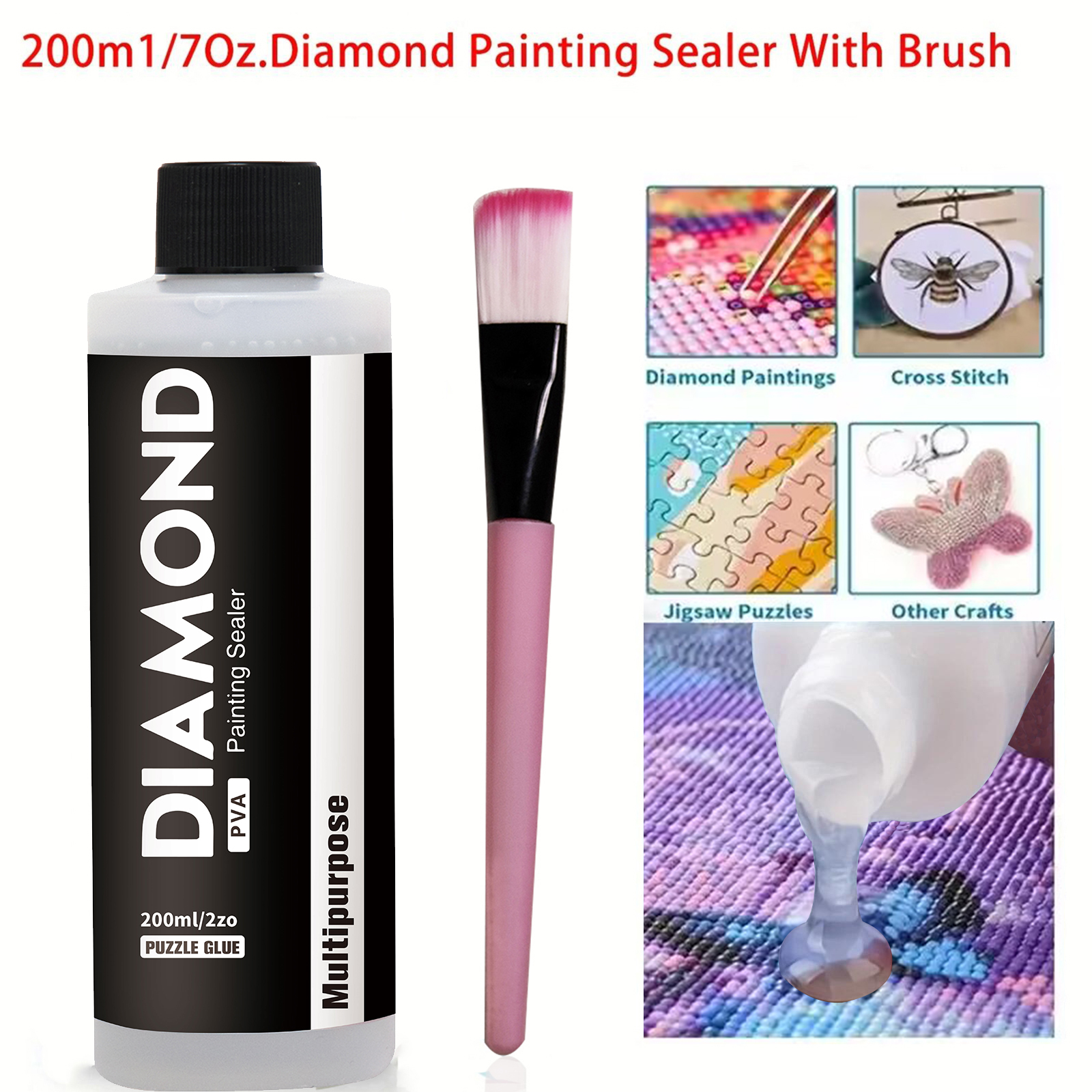 Diamond Painting Sealer Craft  - Resin Art Accessories ulasan dan harga