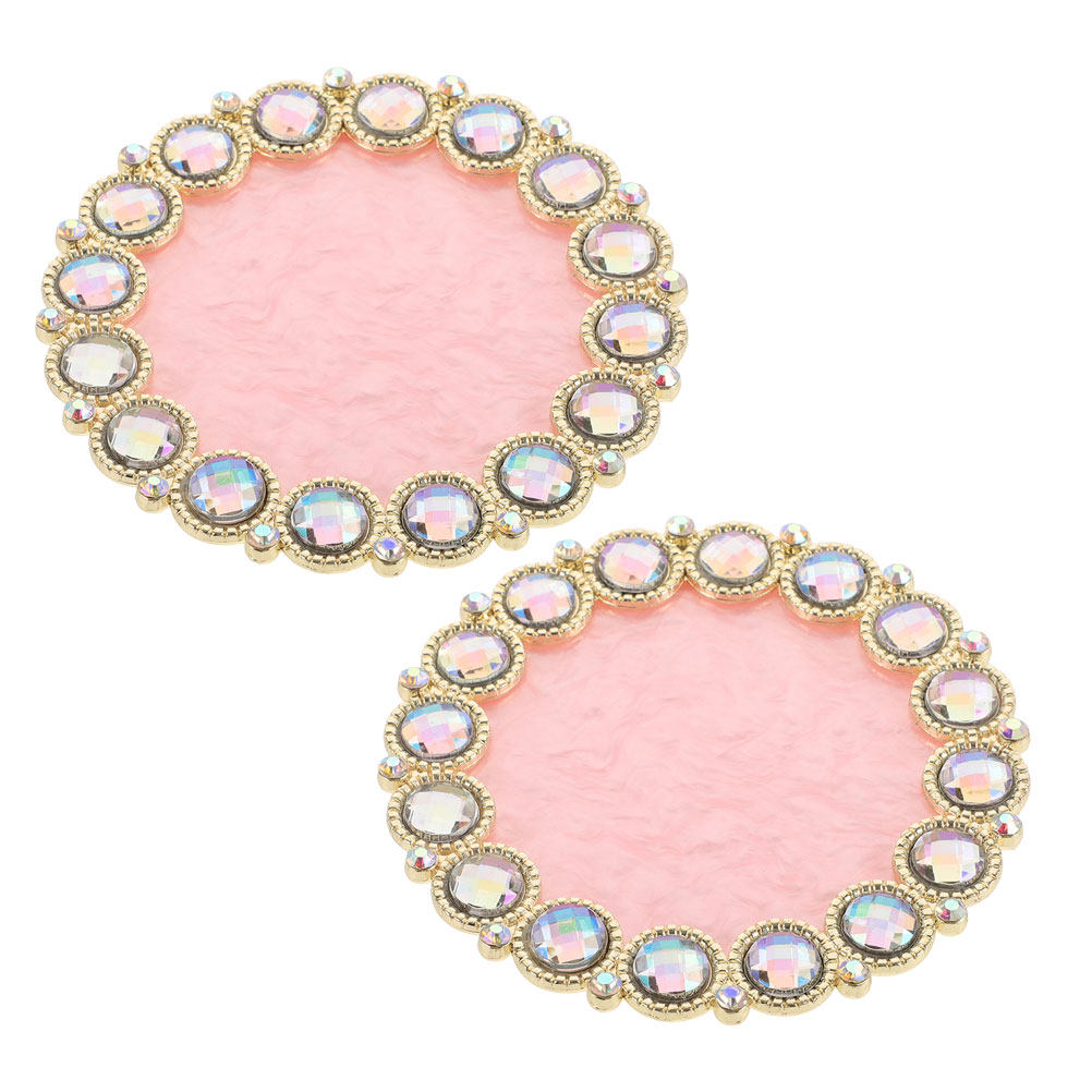 2Pcs Crystal Resin Nail Art Co - Resin Art Tray ulasan dan harga