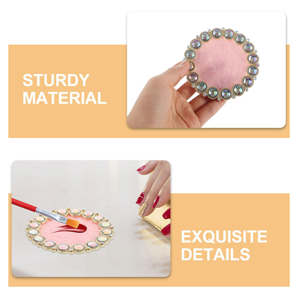 2Pcs Crystal Resin Nail Art Co - Resin Art Tray ulasan dan harga