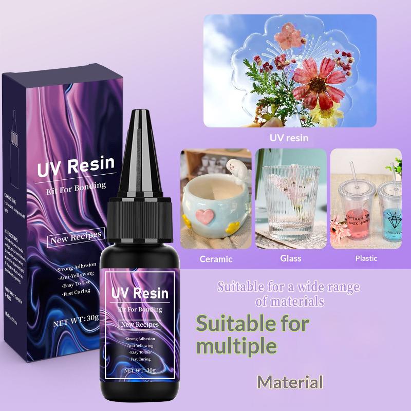 20g/30g/50g UV Epoxy Resin Glu - Resin Art Lamp ulasan dan harga
