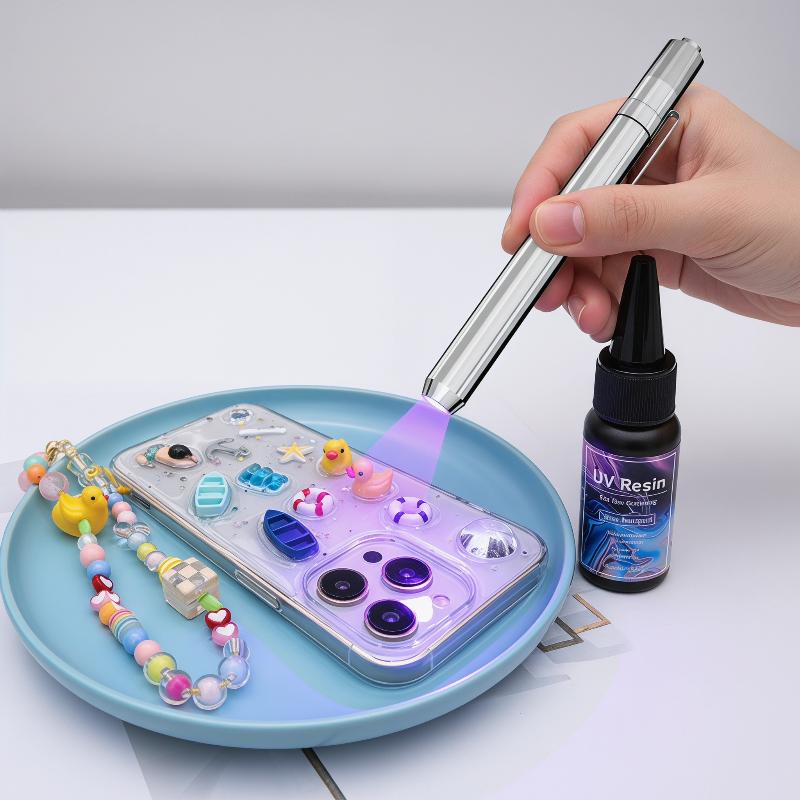 20g/30g/50g UV Epoxy Resin Glu - Resin Art Lamp ulasan dan harga