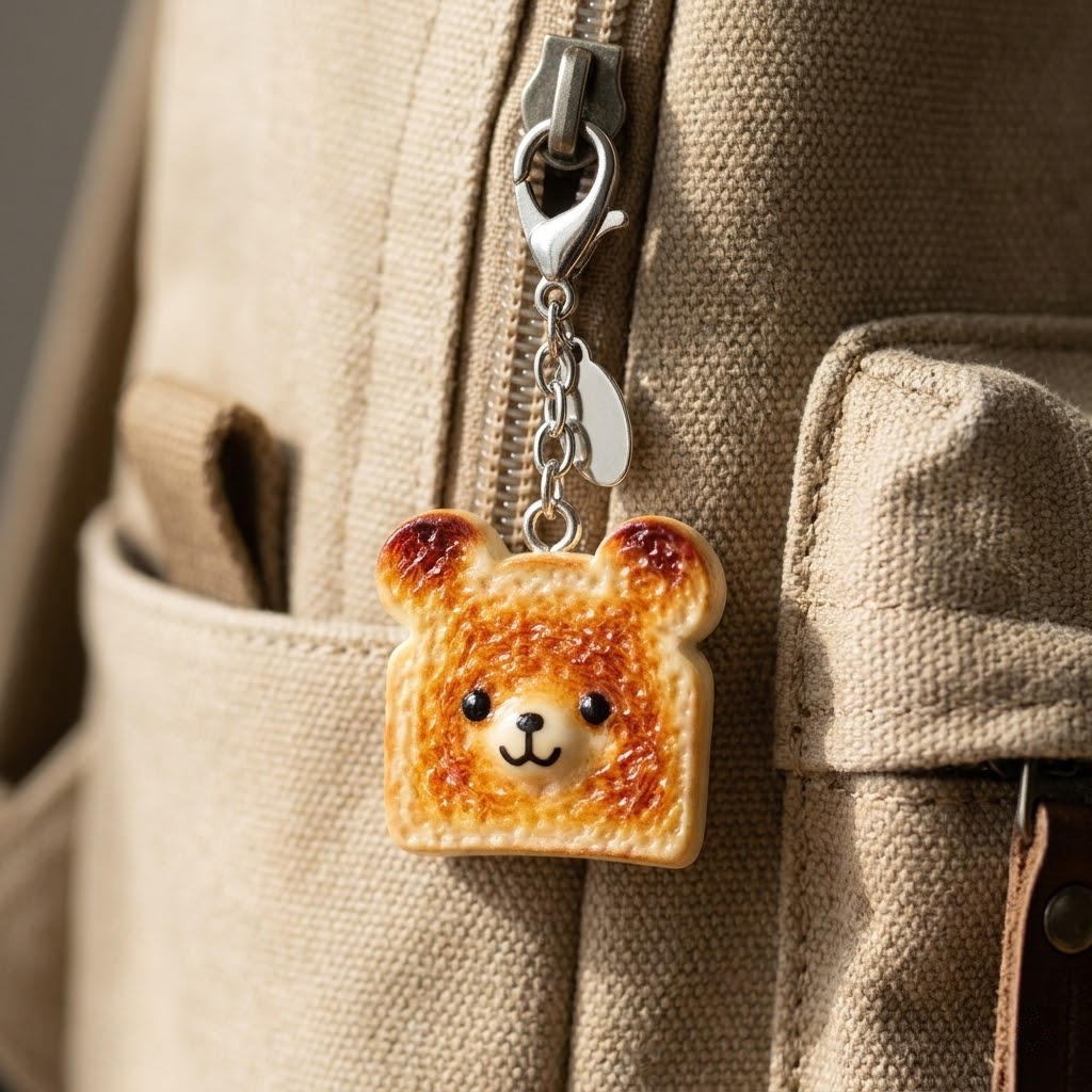 10pcs Resin Plastic Bread Pend - Resin Art Keychain ulasan dan harga