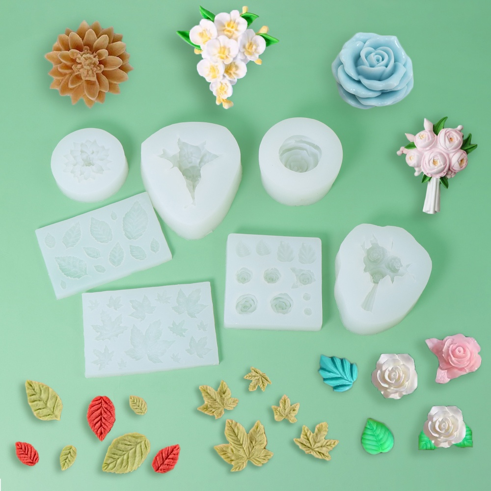 Rose Petal Silicone Soap Mold  - Resin Art Rose Petals ulasan dan harga