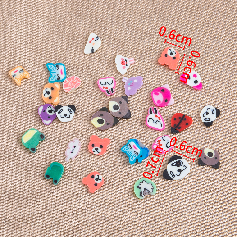 1000pcs Mix Fruit Soft Clay Sl - Resin Art Gel ulasan dan harga