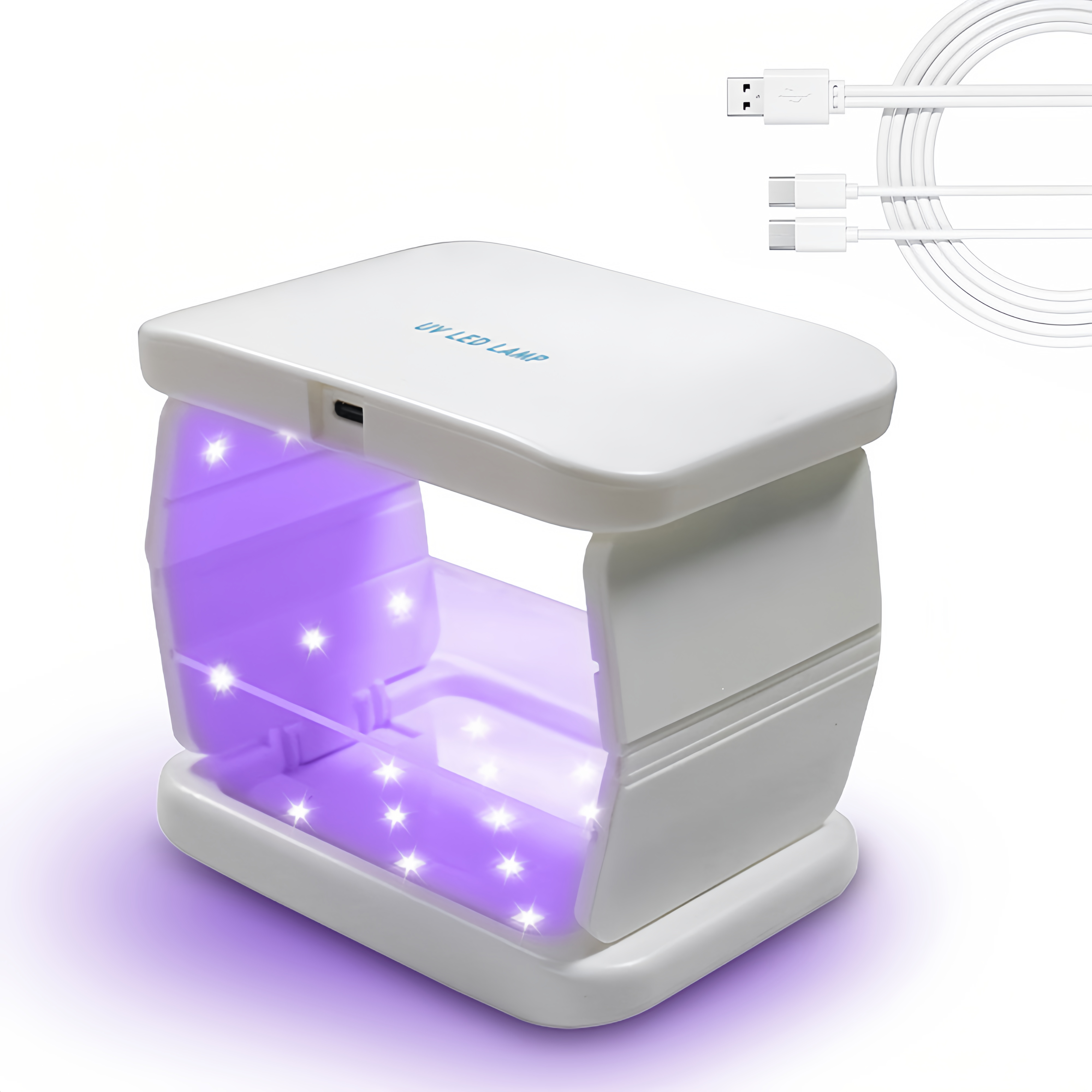 48W Dual-Sided UV Lamp Foldabl - Resin Art Lamp ulasan dan harga