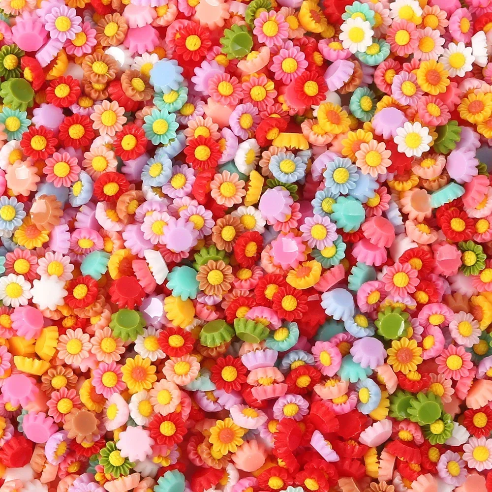 100pcs DIY Nail Charms Accesso - Resin Art Rose Petals ulasan dan harga